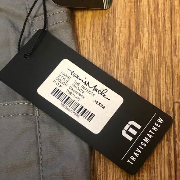 Travis Mathew The Trifecta Pant in Castlerock Gray Size 32x32 - Picture 10 of 10